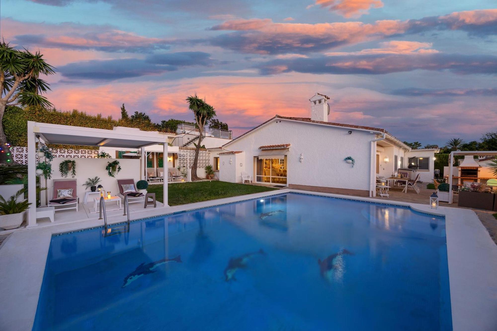 Villa Casacara Marbella Beachside Costabella -Spain Extérieur photo