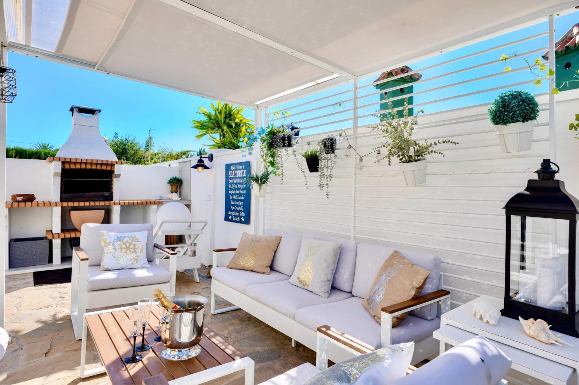 Villa Casacara Marbella Beachside Costabella -Spain Extérieur photo