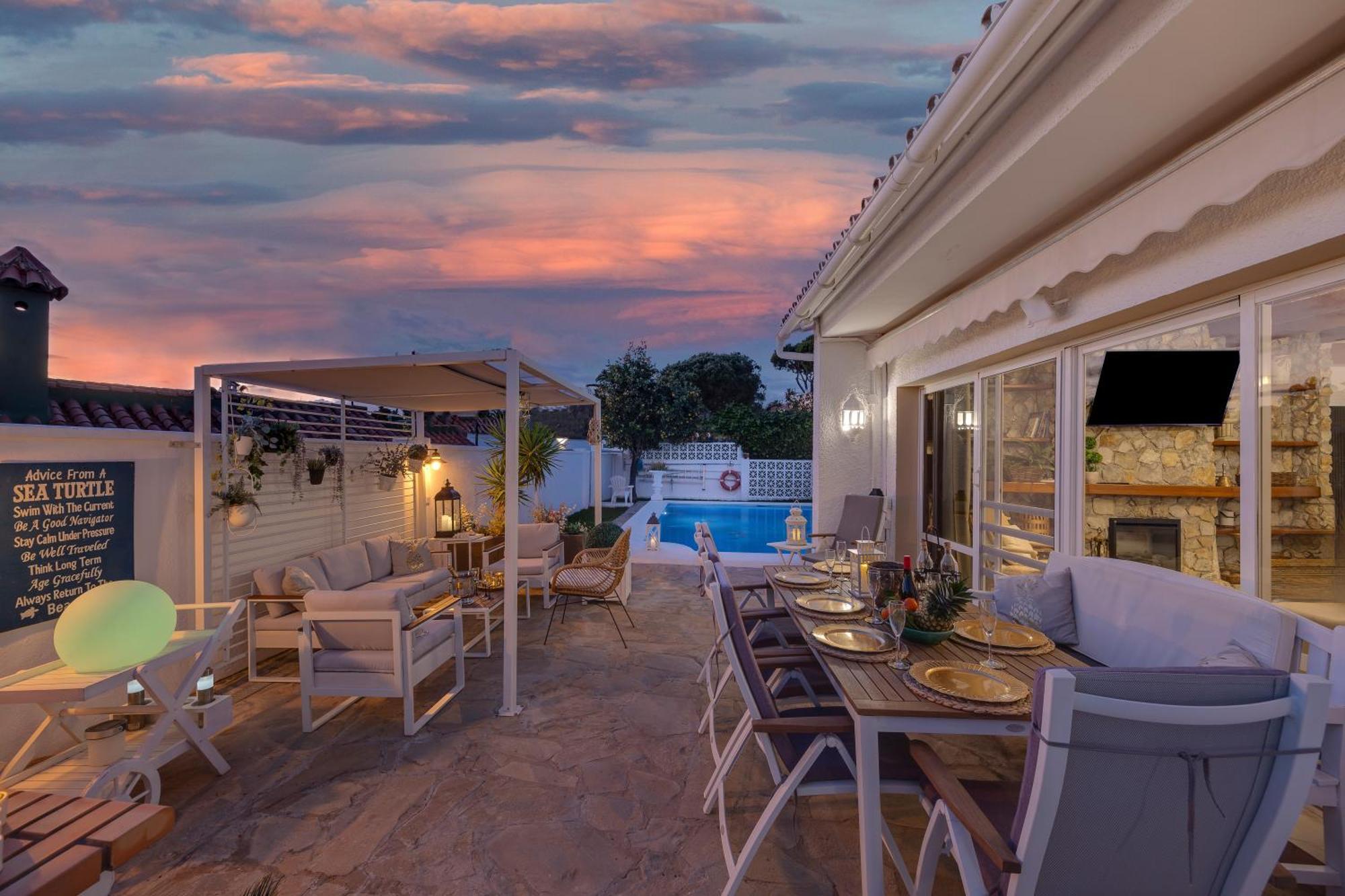 Villa Casacara Marbella Beachside Costabella -Spain Extérieur photo