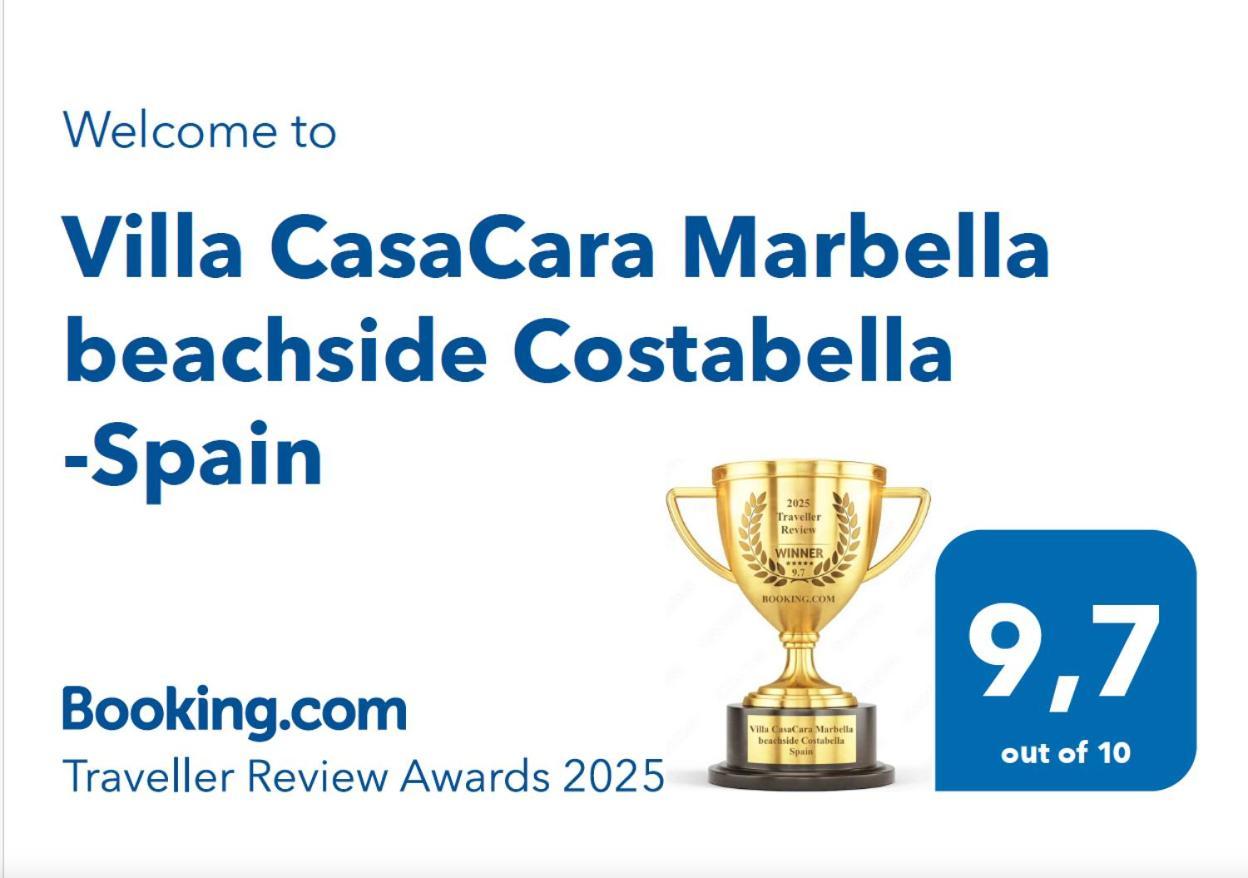 Villa Casacara Marbella Beachside Costabella -Spain Extérieur photo